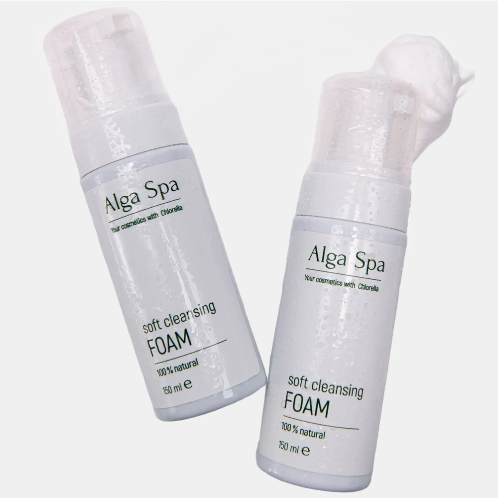 Пенка Alga Spa мягкая для умывания «Soft cleansing foam», 150мл