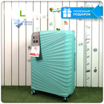 Большой чемодан IMPREZA GRAPHIC с расширителем, Мятный