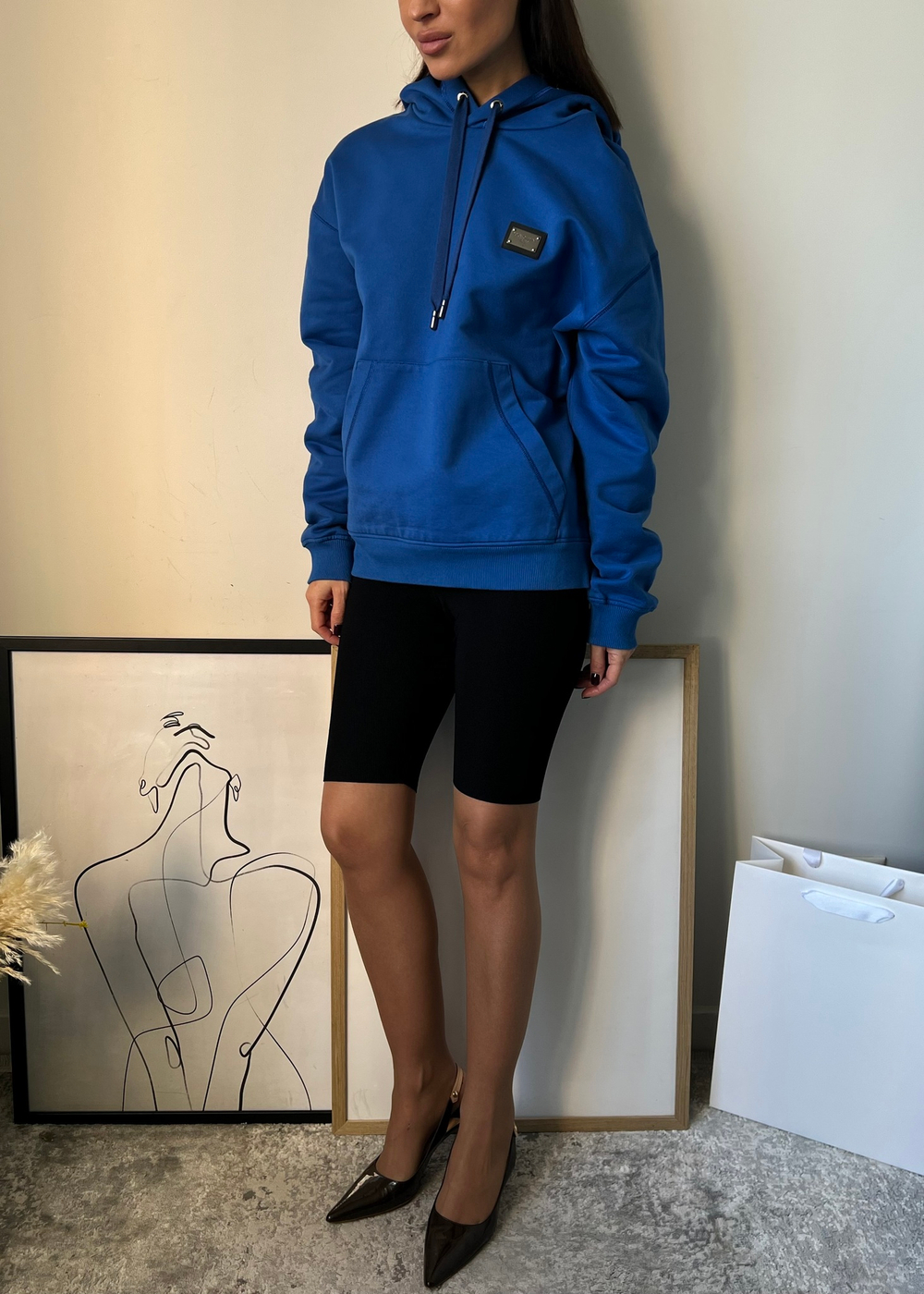 Хлопковая толстовка Dolce & Gabbana, M