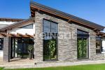 Ригельный кирпич Серебристый камень (Stein Silver) (частичный прокрас) 70 мм