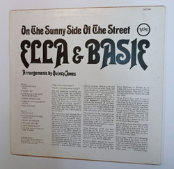 Ella Fitzgerald With Count Basie And His Orchestra Ella And Basie! (Germany 1975)