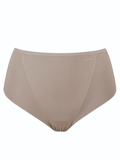 Набор из 2 высоких трусиков-слип Perfect-day Cotton (Размер: XL) (Цвет: черный)