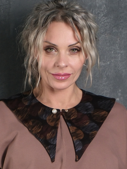 Брошь- пирсинг(жемчуг+ золото ) 1 шт   ) 1шт