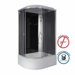 Душевая кабина Niagara Eco E120/80/40/TN 120х80 стекло тонированное/профиль хром