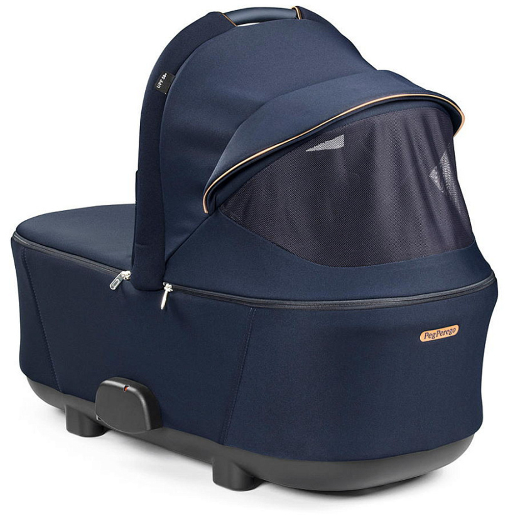 Люлька Peg Perego Culla Flex с подставкой Home Stand Blue Shine