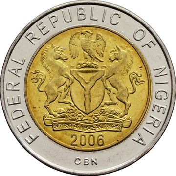 1 найра 2006 Нигерия