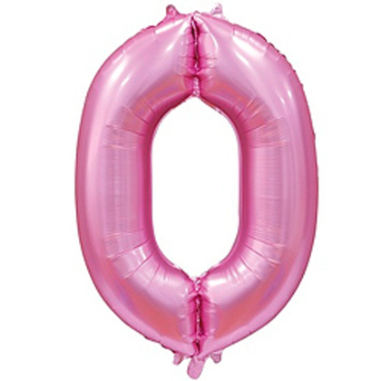ЦИФРА 0-Сатин Pink