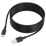 Кабель USB - Micro BOROFONE BX113 Silicone (черный) 3м