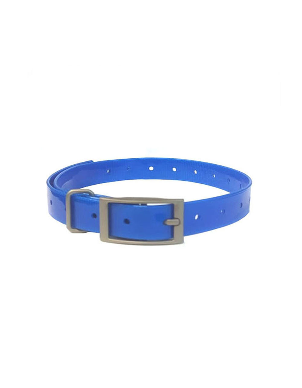 Сменный ошейник короткий 19 мм для Garmin T5 mini, TT15 mini, Barklimiter, Delta, PRO (Синий)