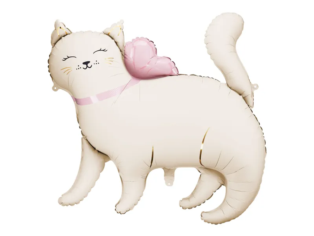 Шар "Белая кошечка"