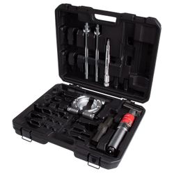 МАСТАК (104-19704) Съемник подшипников гидравлический, 4 т, 12-70 мм, сегментного типа, с совмещенным насосом