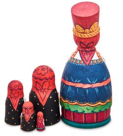 Народные промыслы МР-32/ 4-A Матрешка 5м «Устиния»