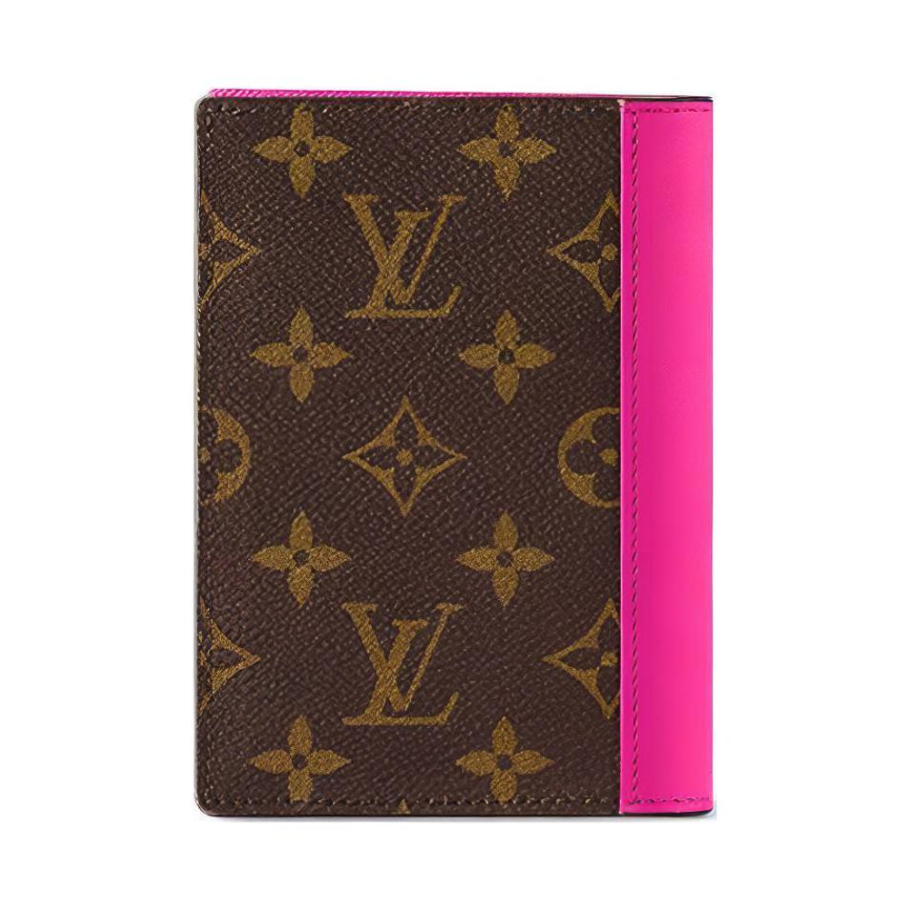 LOUIS VUITTON Passport Cover Colormania Fuchsia