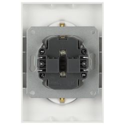 Розетка ЭРА Arktik 16-2104-04 двойная с заземлением 2X2P+E Schuko 16А-250В шампань | Эра Arktik