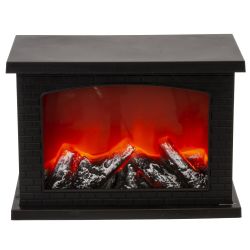 GAEM Изделие декоративное "Камин", L25 W13,5 H18 см, (подсветка, USB, 3xLR14 не прилаг.)