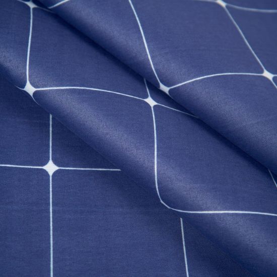 Простыня на резинке Айжан, 160x200х30, полисатин DOMTEKC