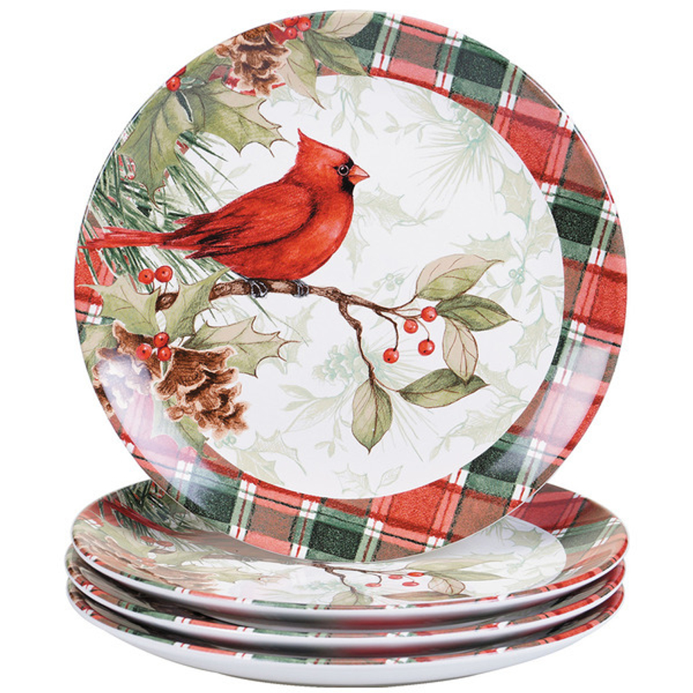 Тарелка обеденная Certified Int. Зимние заметки 28см