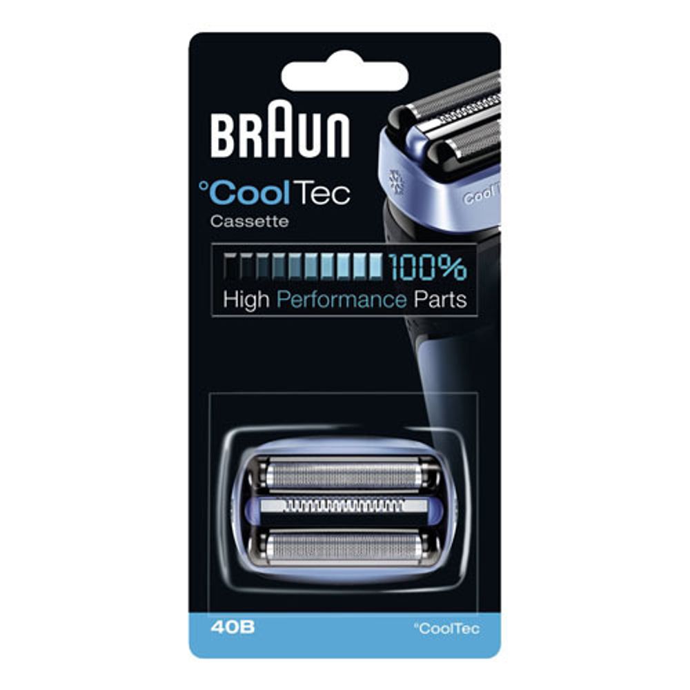 Бритвенный блок к бритвам Braun CoolTec 40B