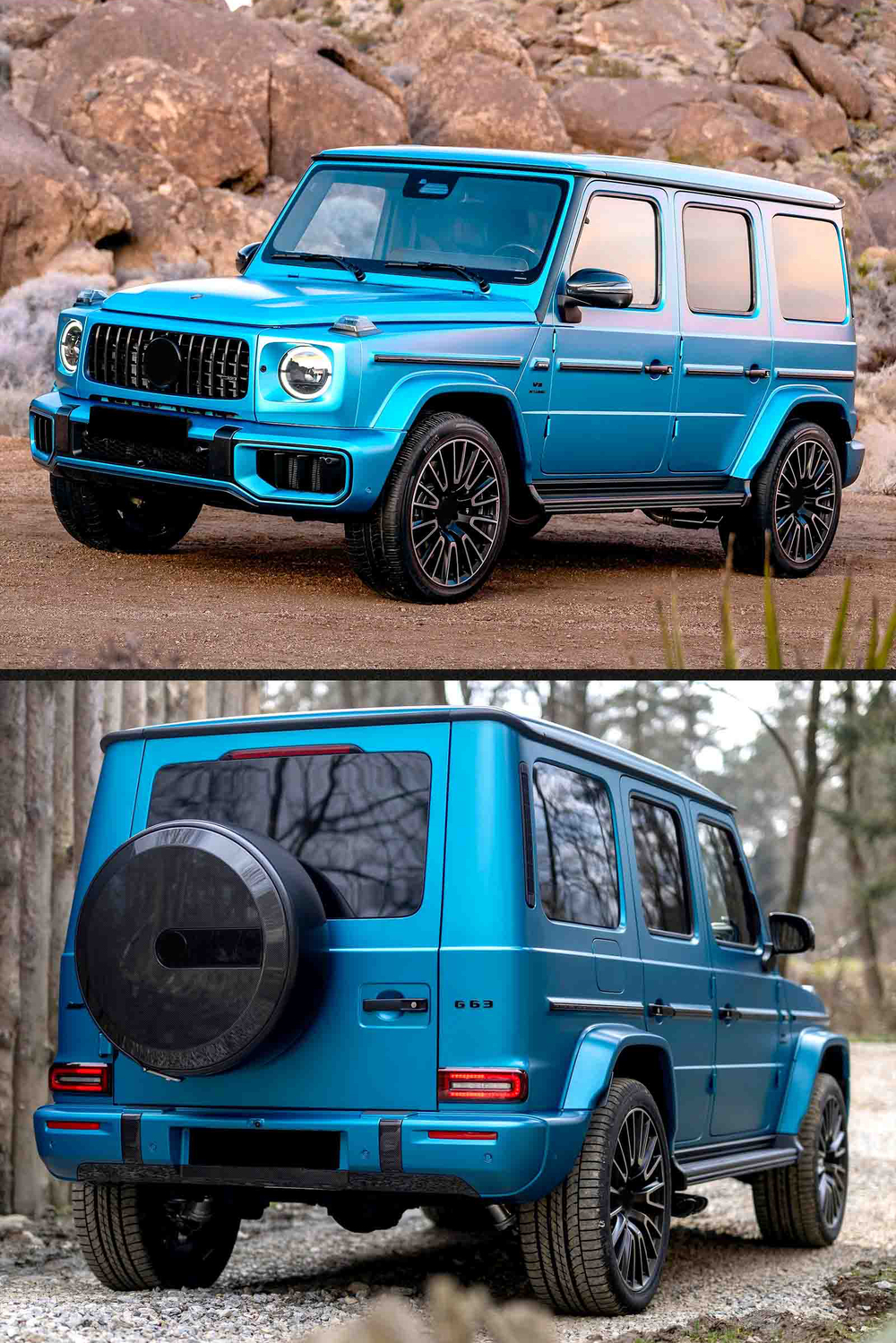 Обвес переделка для Mercedes-Benz G-Class W465 2024+ в G63 W465 AMG 2025 Мерседес Гелик гелентваген