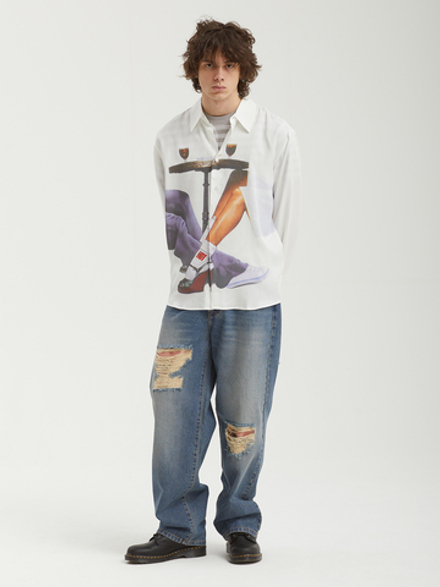 Мужские Джинсы Tattoo Tease