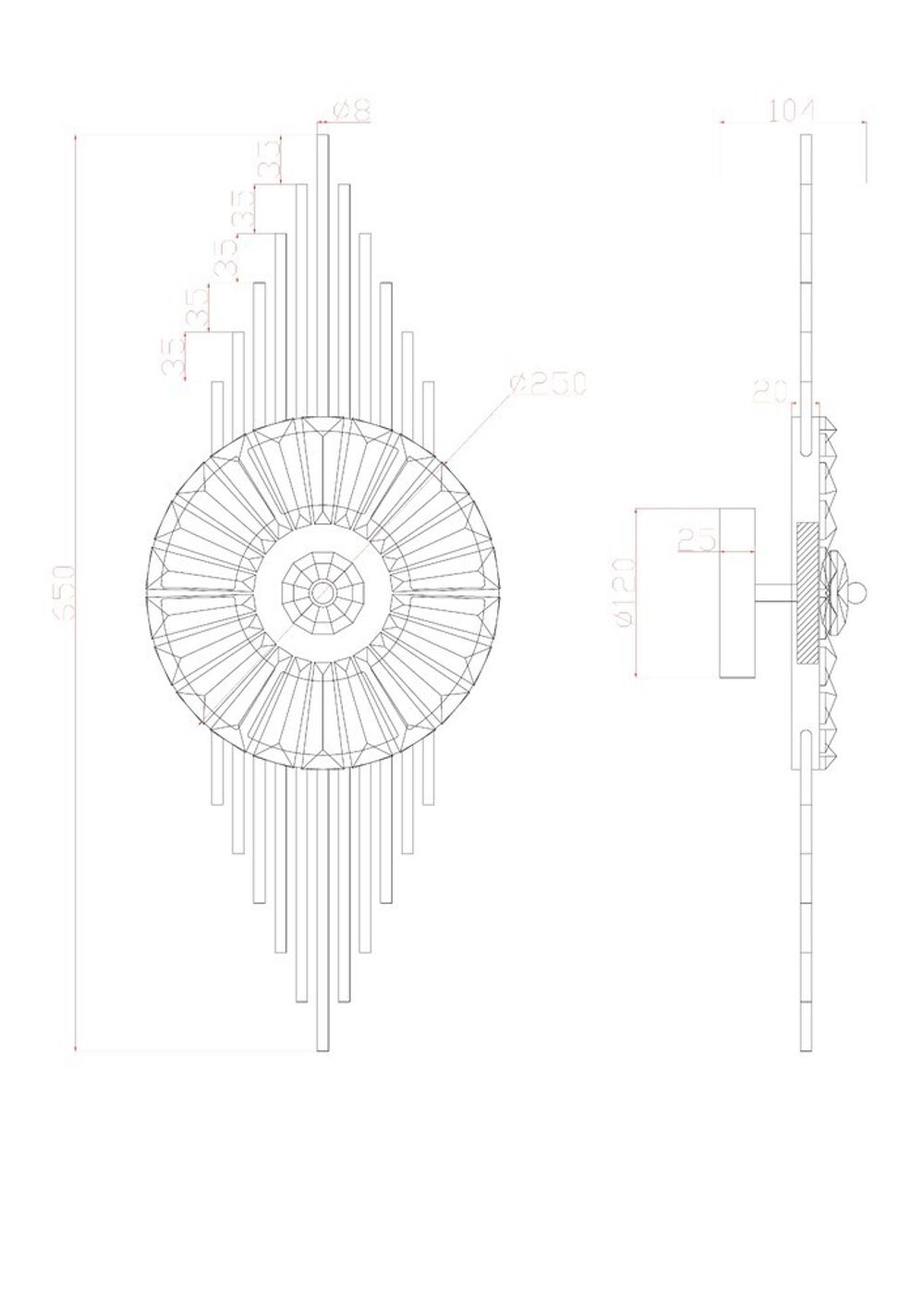Настенный светильник Arte Lamp