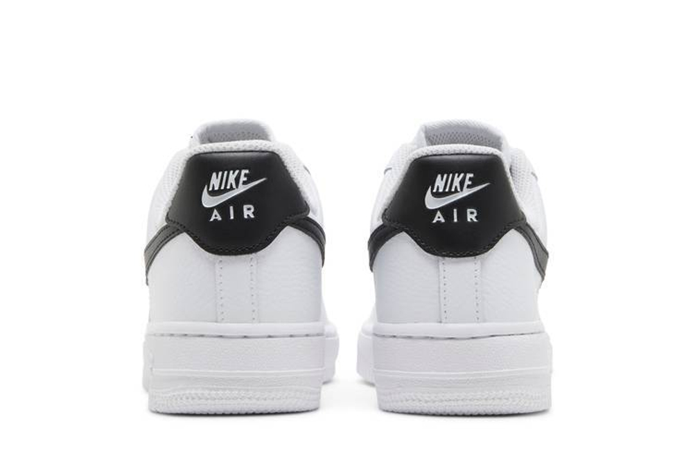 Кроссовки Nike Air Force 1 White Black (Женская размерная сетка)