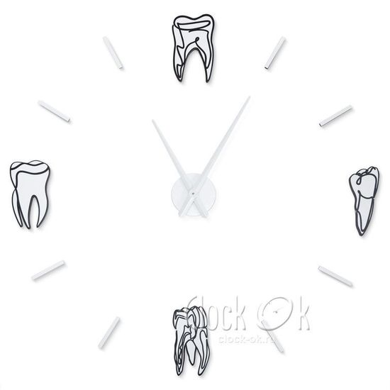 Настенные часы "ЗУБКИ"