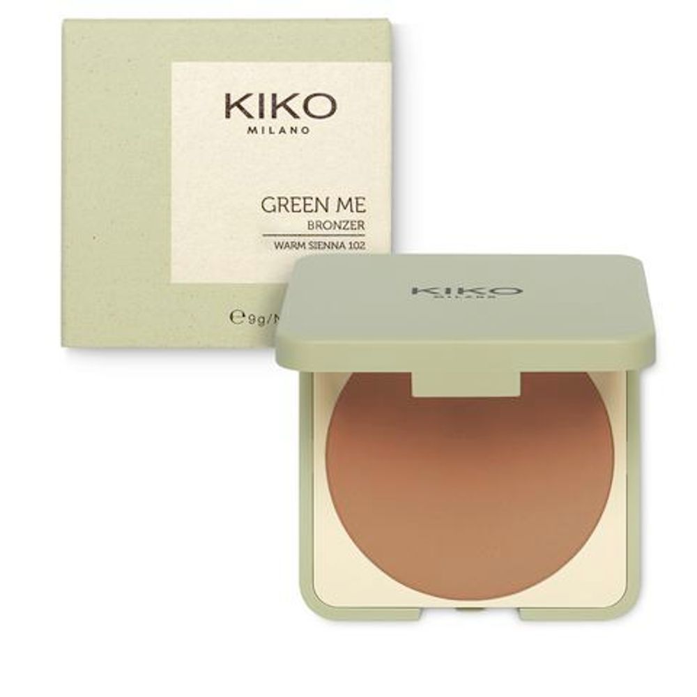 Бронзер KIKO Milano Skin Green Me Bronzer - Warm Sienna 102