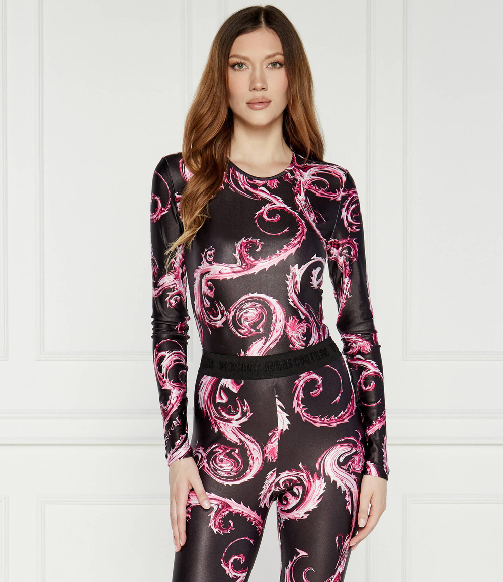 Боди Versace Jeans Couture - черный(77HAM2A1JS360)