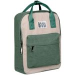 Рюкзак ArtSpace Casual "Мята" 36*27*11см, 1 отделение, 3 кармана, вельвет