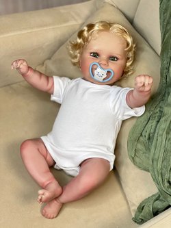 Кукла Реборн мягконабивная 50см в пакете (FA-807)