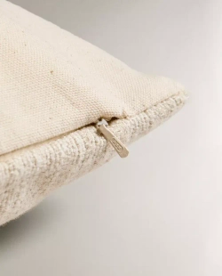 ZARA HOME НАВОЛОЧКА ДЛЯ ДЕКОРАТИВНОЙ ПОДУШКИ, СВЕТЛО-БЕЖЕВЫЙ