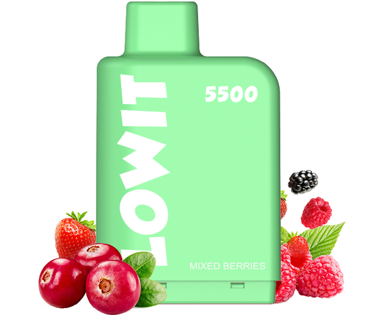 ELF BAR LOWIT 5500 Pod Микс ягод МТ Картридж