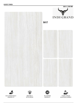 Керамогранит glossy №6, 60х120, 6417