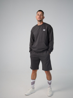 Шорты трикотажные графит серые Город Горький