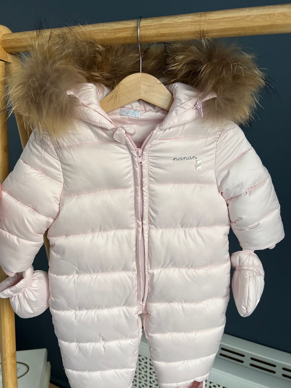 Зимний комбинезон Nanan, 3-6 мес. (68)