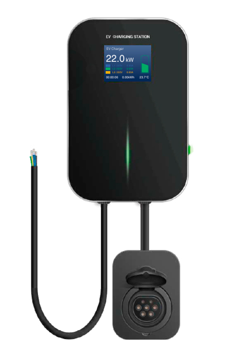 Зарядная станция Besen BS20-BA-OCPP с розеткой Type 2 и OCPP