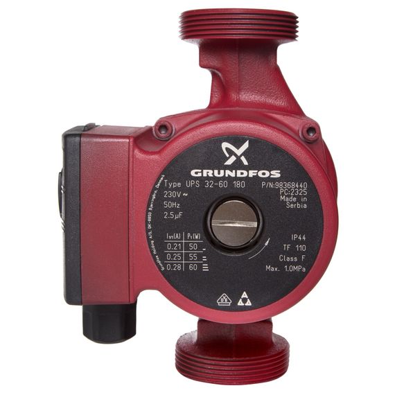 Насос циркуляционный GRUNDFOS UPS 32-60 EU, с гайками купить в Москве и Московской области по низкой цене с доставкой по России — (1) Насос циркуляционный GRUNDFOS UPS 32-60 EU, с гайками — (1)