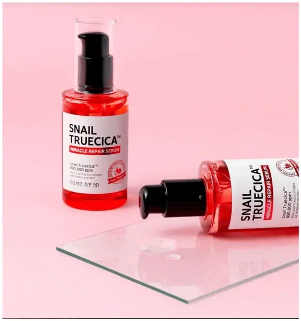 Some By Mi Сыворотка с муцином чёрной улитки - Snail Truecica Miracle Repair Serum, 50мл