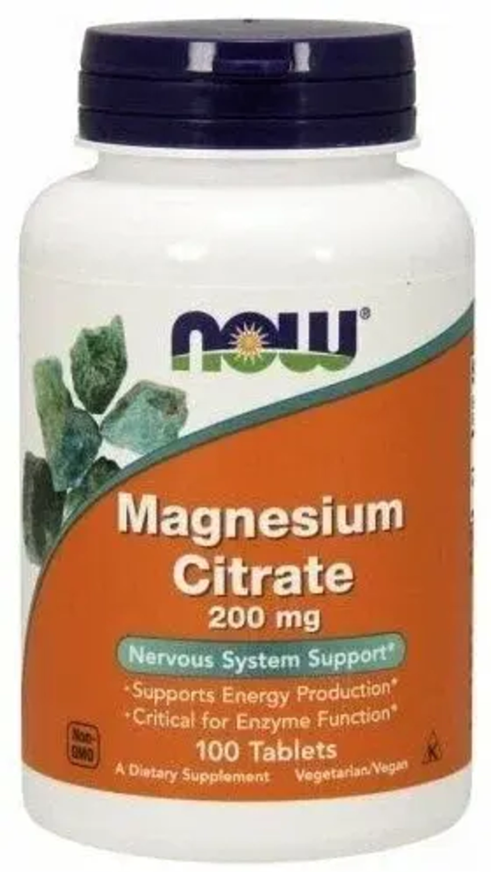 Витамины NOW Magnesium Citrate 100 таблеток