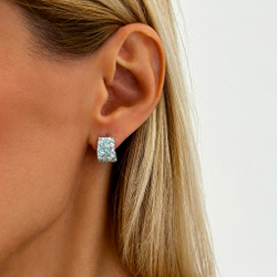 Серьги с Бриллиантами и Турмалинами Параиба, E0256-0/42