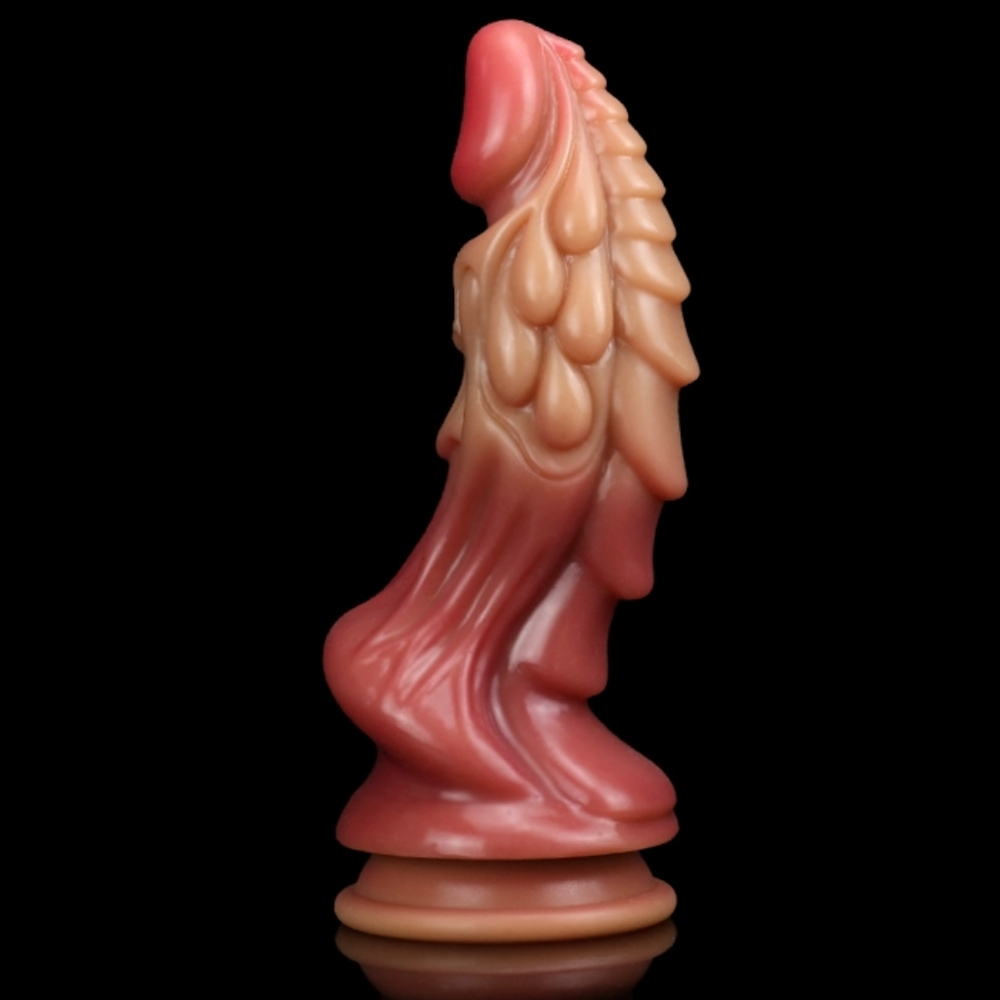 Мифический фаллоимитатор Единорог ROSYLAND ( 22 см ) (Цвет: телесный)