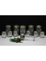 Набор 12 предметов стакан и стопка