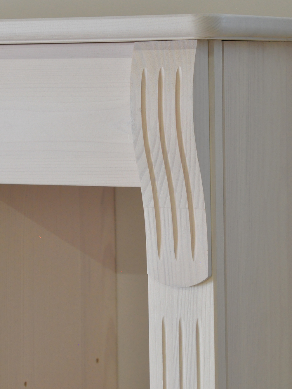 Шкаф навесной, 91х32х52, Susanna, в ванную, для прихожей и кухни, деревянный, белый, MAKOSA