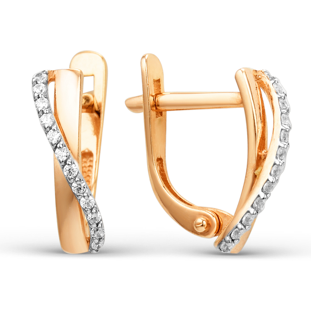 Серьги из золота 585 пробы