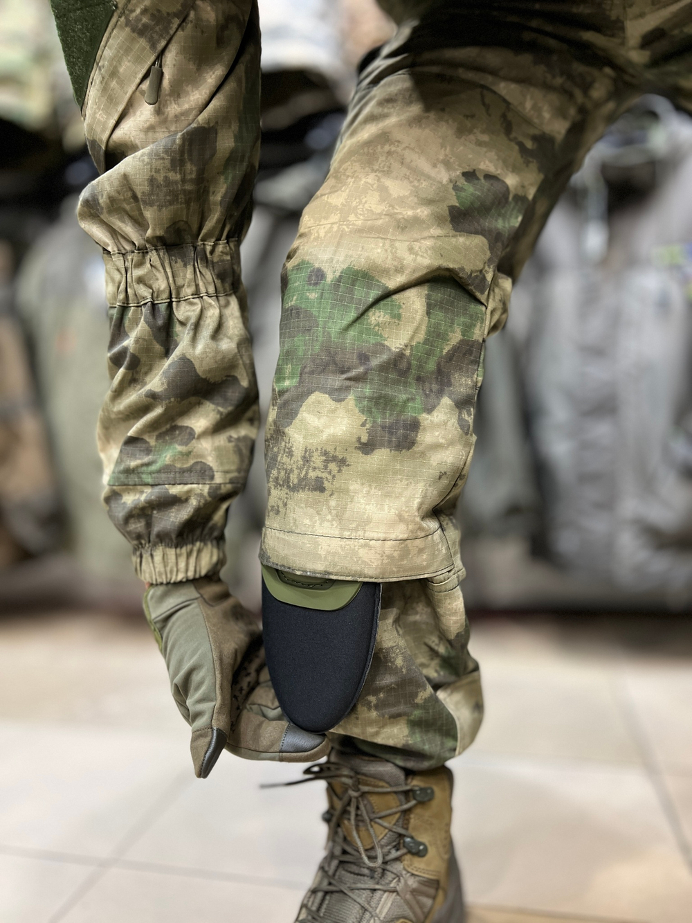 Костюм Горка 6М "Зелёный лес" с флисом, Рип-стоп (Беларусь)