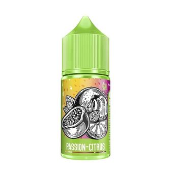 Жидкость Rell Green Salt 2% 30 ml - Passion Citrus (Цитрус Маракуйя)