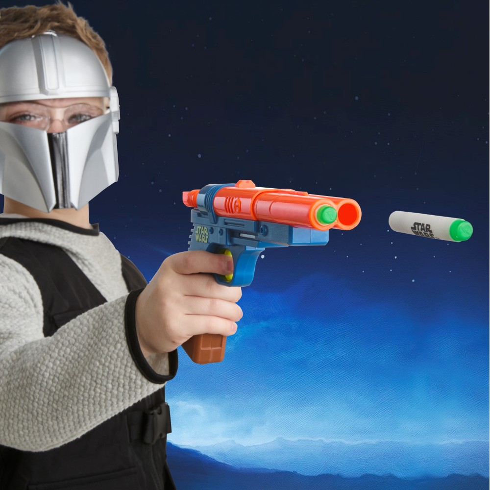Hasbro G2527 — Бластер NERF GlowStrike + маска «Мандалорец» Star Wars G2527 — фото 13