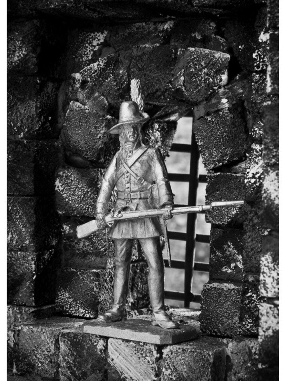 Оловянный солдатик Датский ополченец, 1807 г.