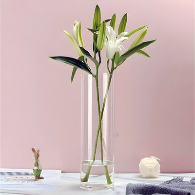 Ваза для цветов "Flora" 26,5см, цилиндр